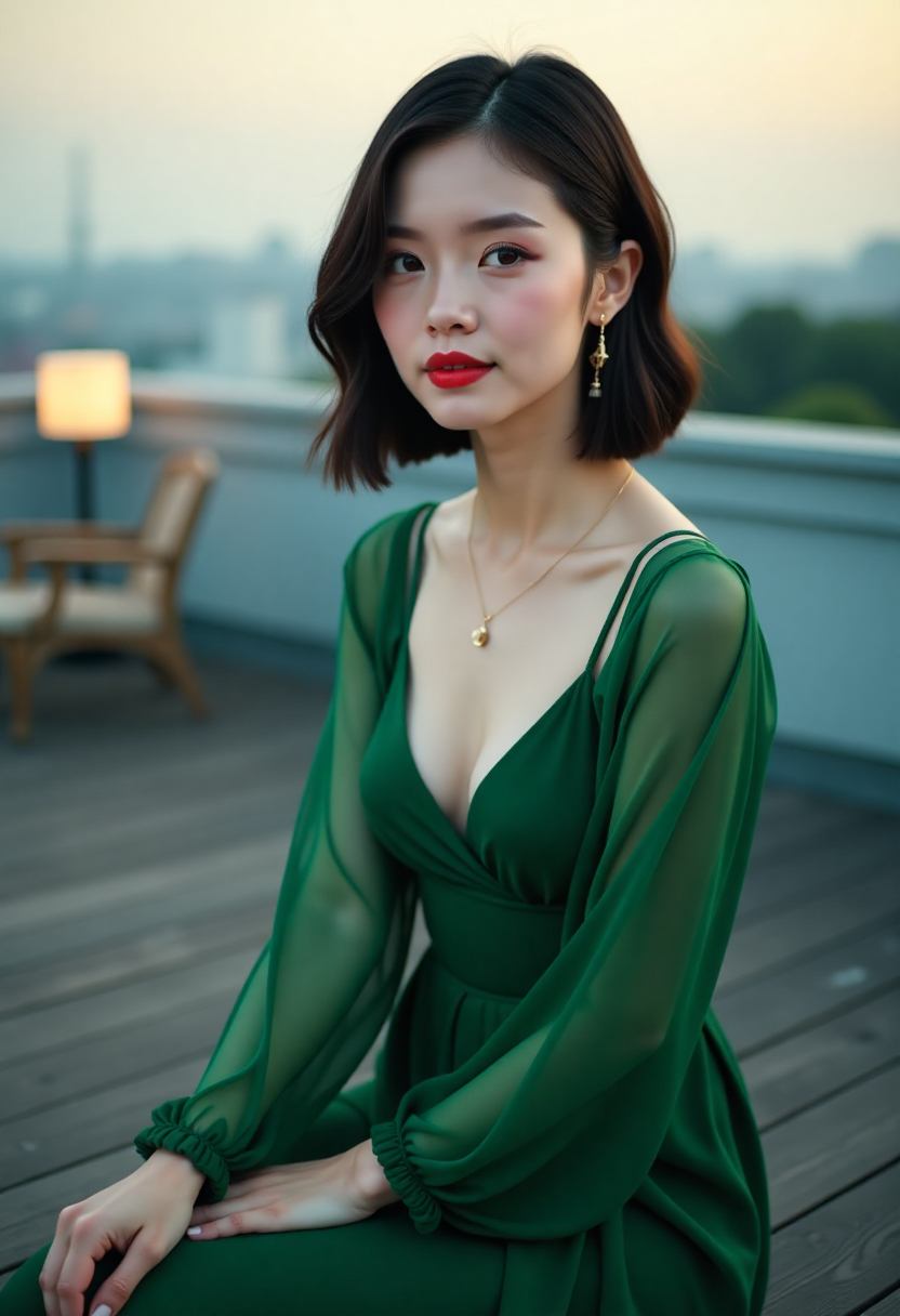 《纸鸢》第一话封面：旧巷里手持纸鸢的少女